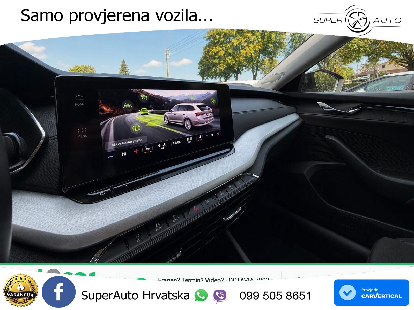 Škoda Octavia Combi 2.0 TDI (150 KS) DSG LED+GR SJED+ACC