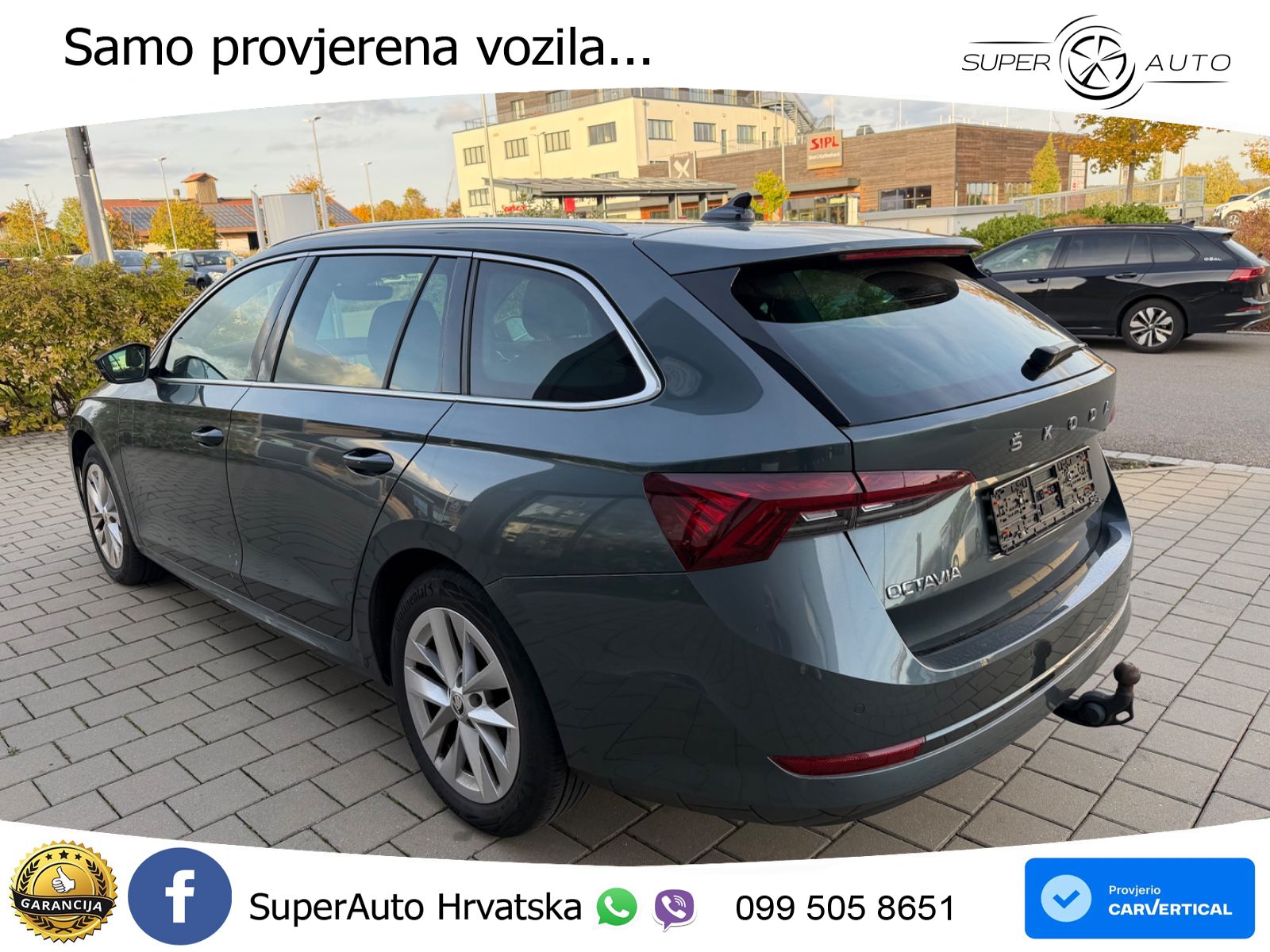 Škoda Octavia Combi 2.0 TDI (150 KS) DSG LED+GR SJED+ACC