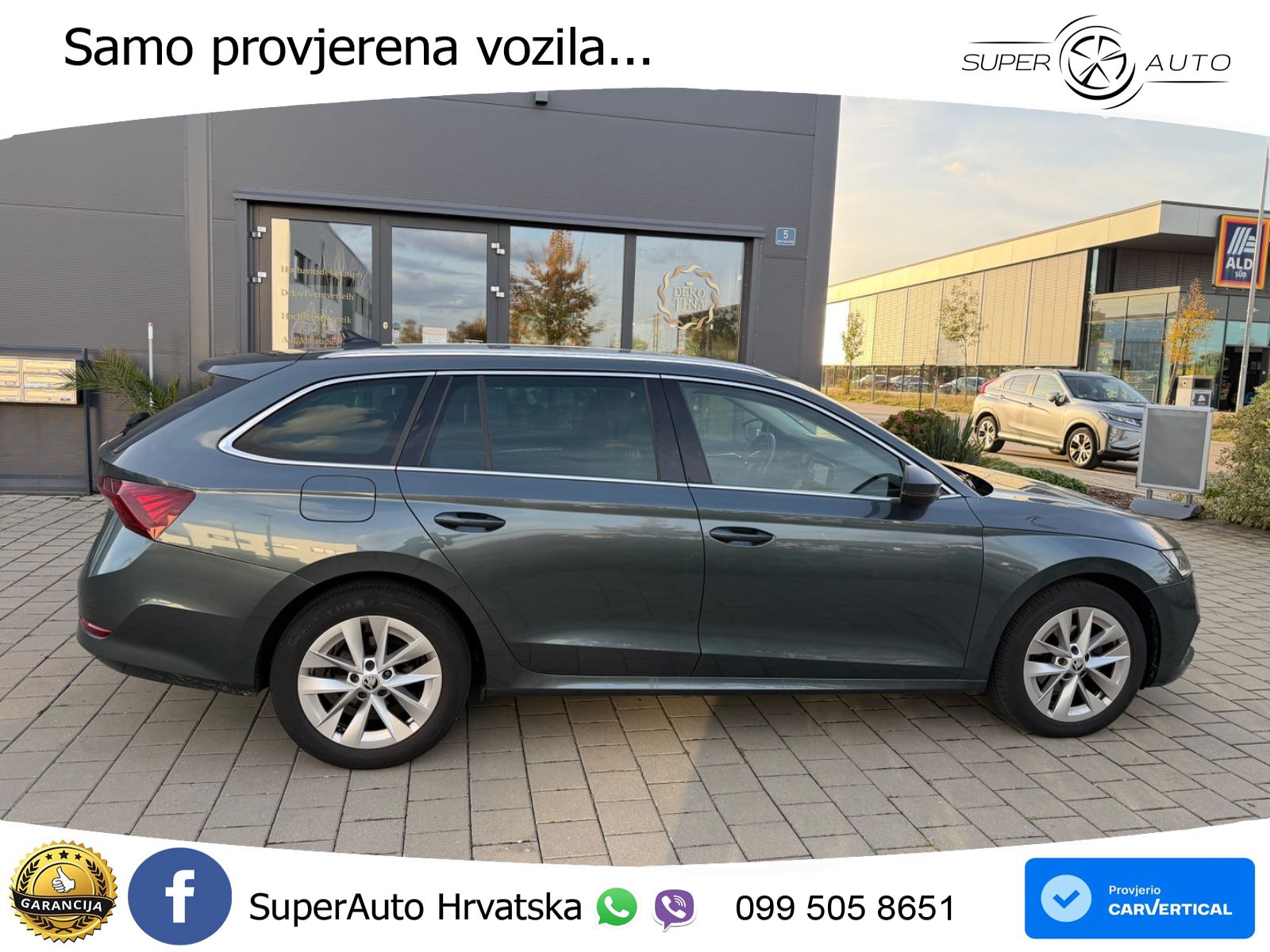 Škoda Octavia Combi 2.0 TDI (150 KS) DSG LED+GR SJED+ACC