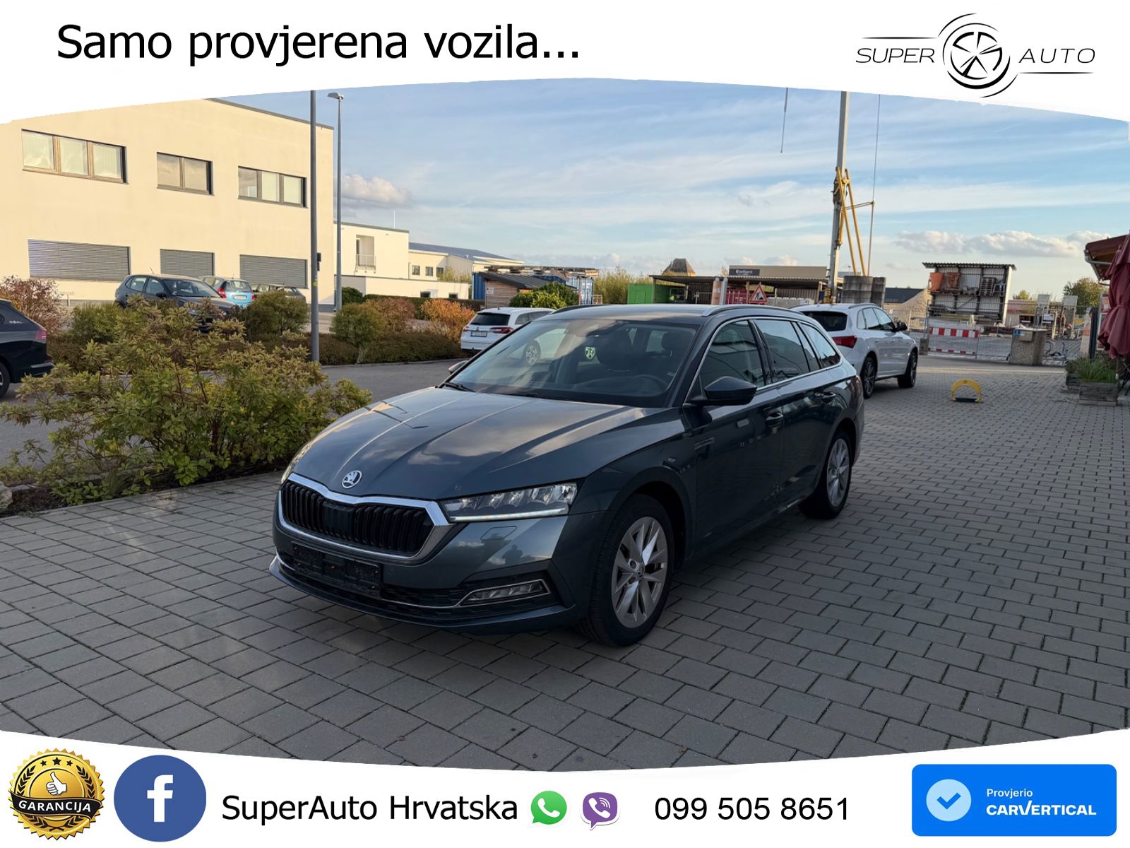 Škoda Octavia Combi 2.0 TDI (150 KS) DSG LED+GR SJED+ACC