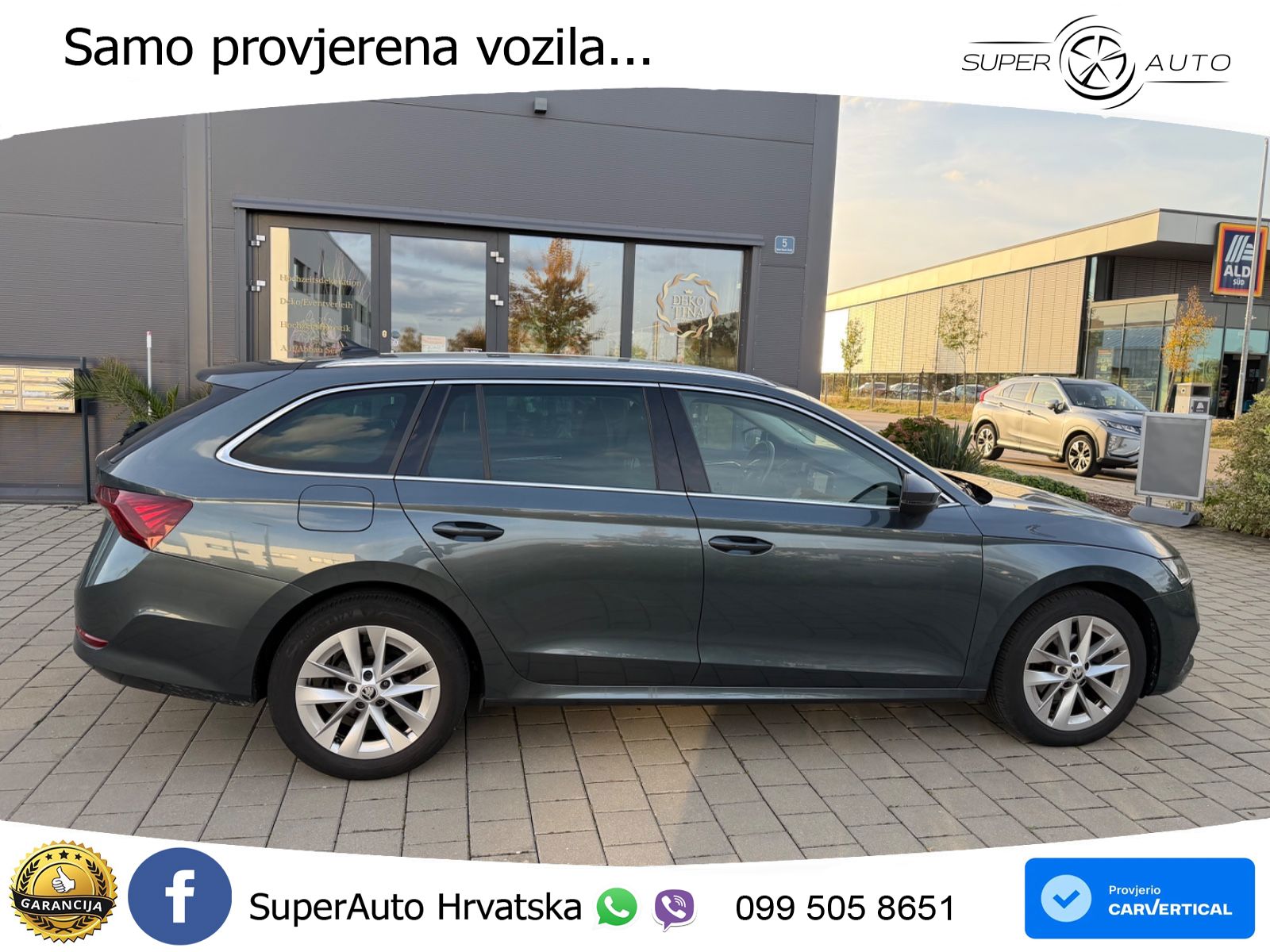 Škoda Octavia Combi 2.0 TDI (150 KS) DSG LED+GR SJED+ACC