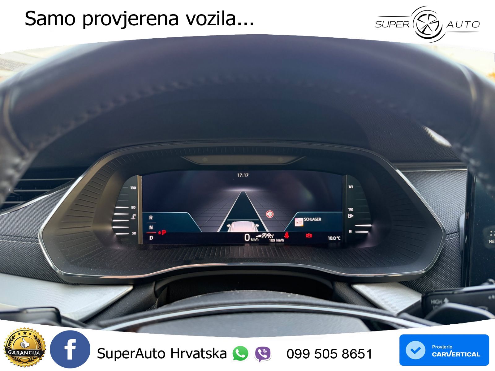 Škoda Octavia Combi 2.0 TDI (150 KS) DSG LED+GR SJED+ACC