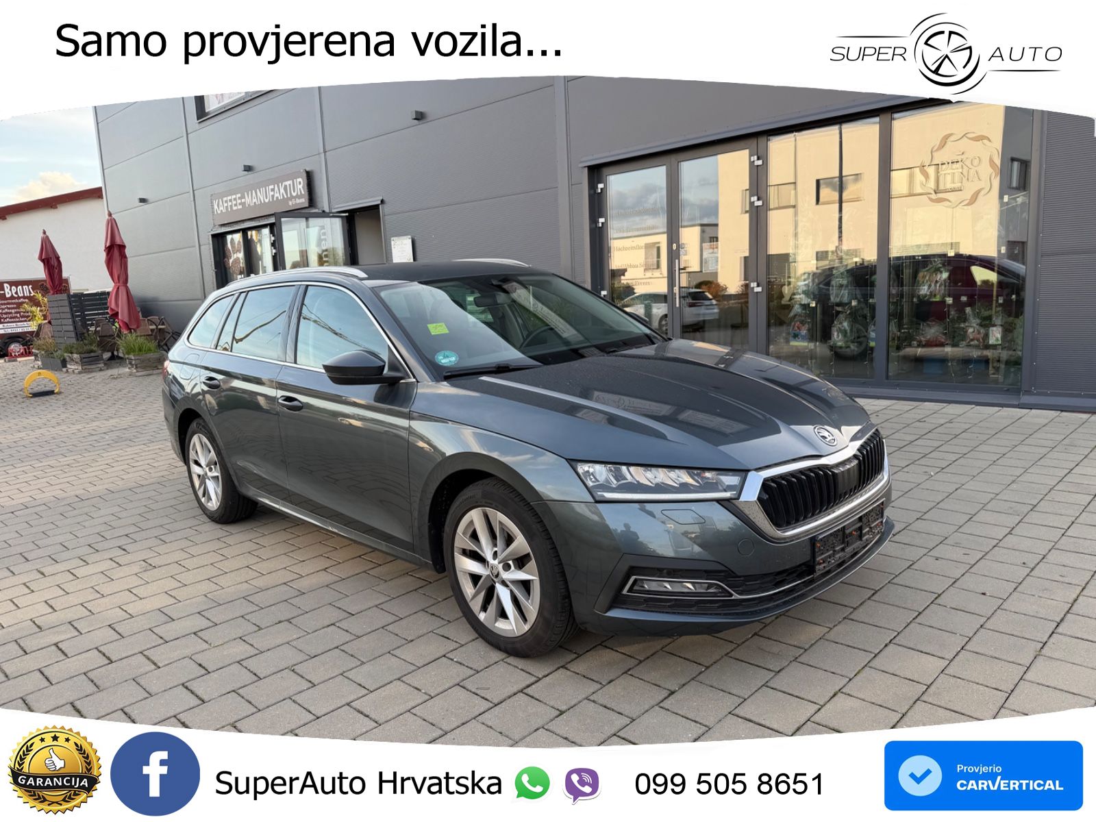 Škoda Octavia Combi 2.0 TDI (150 KS) DSG LED+GR SJED+ACC