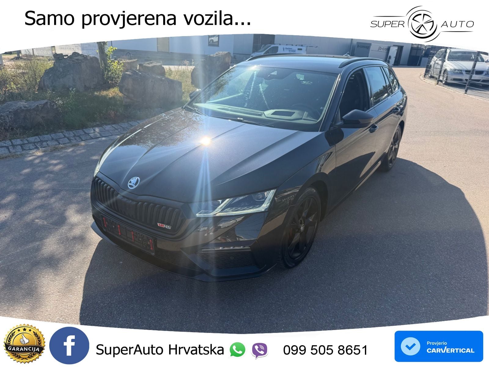 Škoda Octavia Combi RS 2.0 TDI (200 KS) DSG LED+GR SJED+ACC