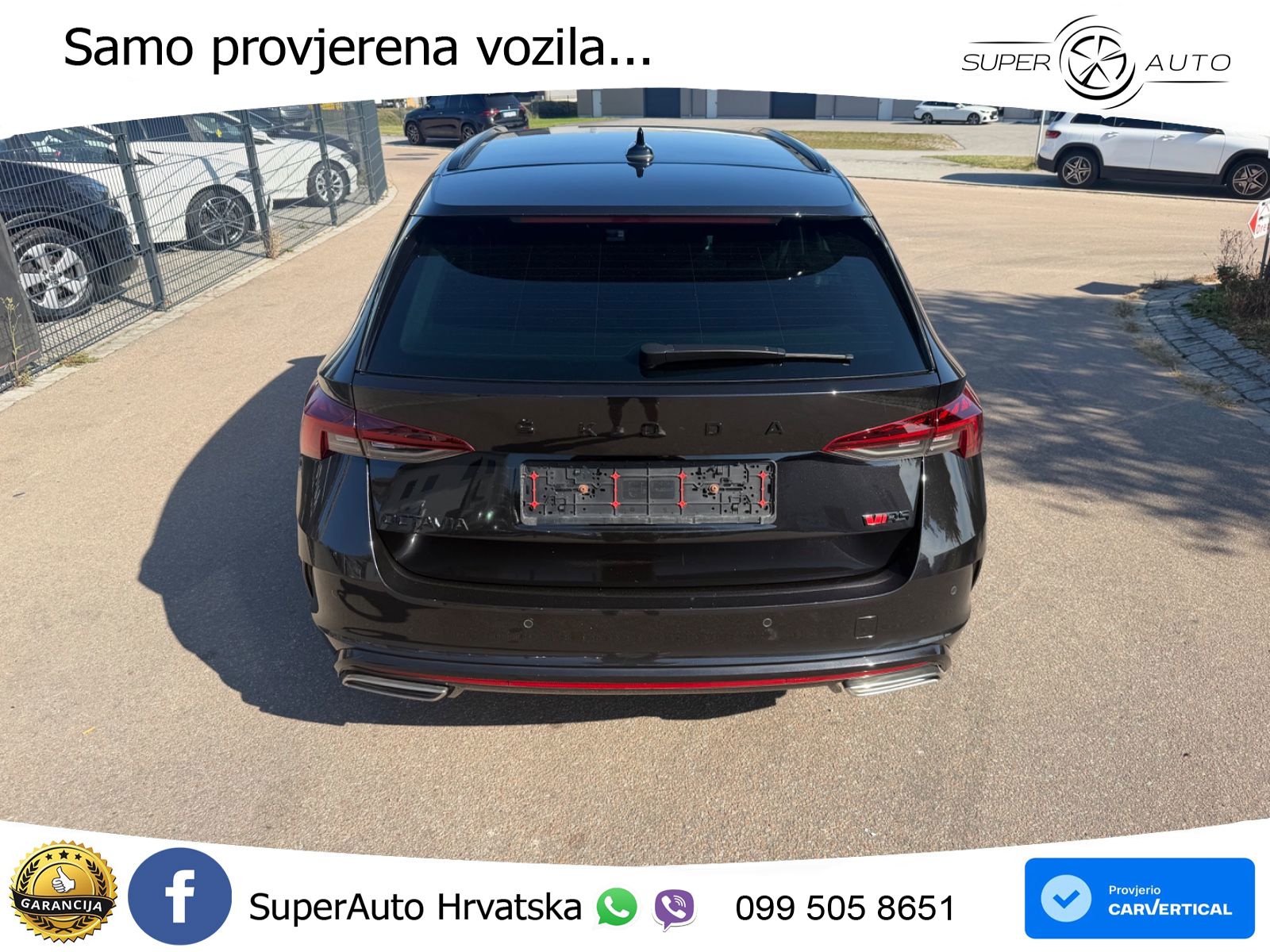 Škoda Octavia Combi RS 2.0 TDI (200 KS) DSG LED+GR SJED+ACC