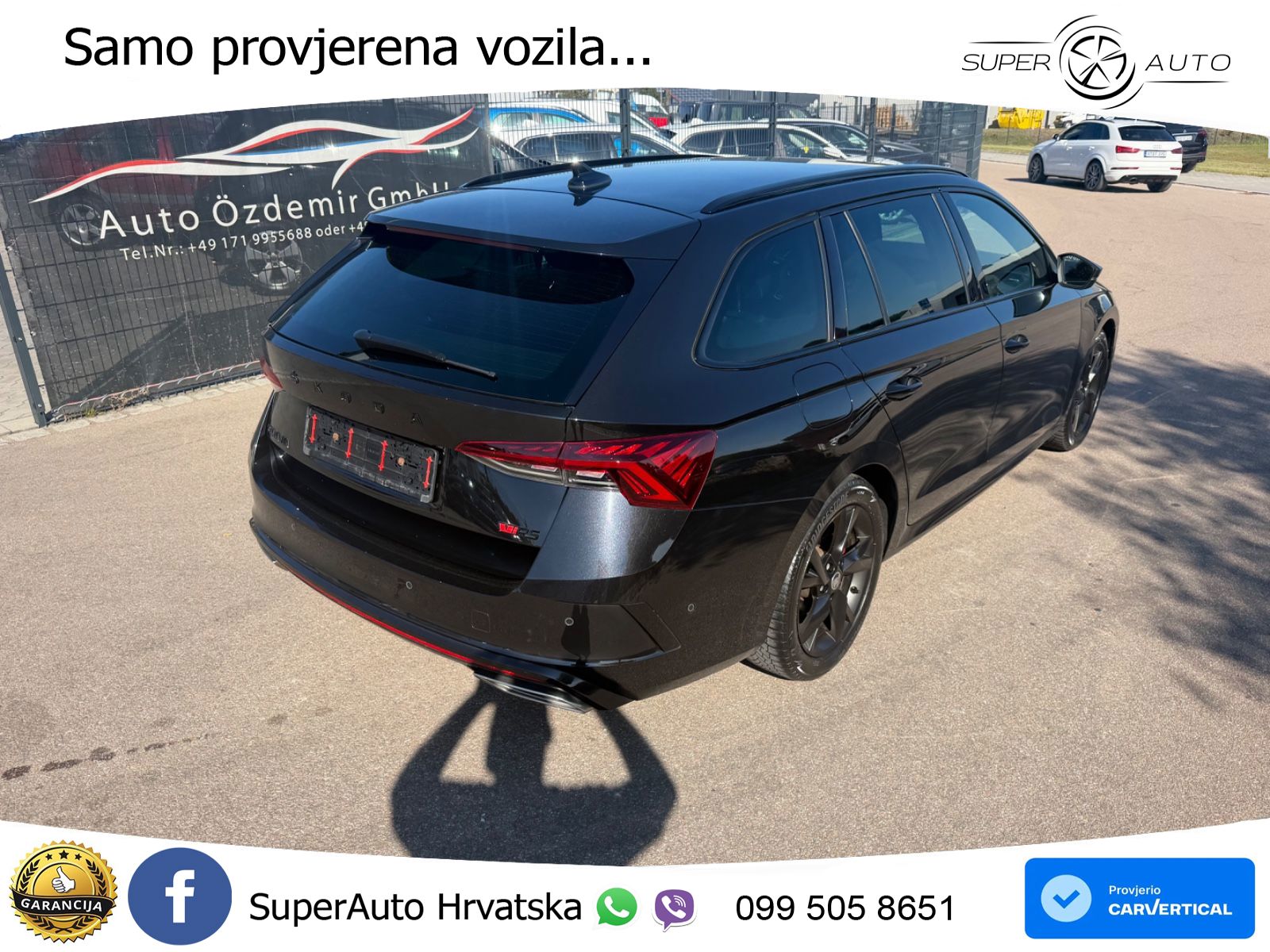 Škoda Octavia Combi RS 2.0 TDI (200 KS) DSG LED+GR SJED+ACC