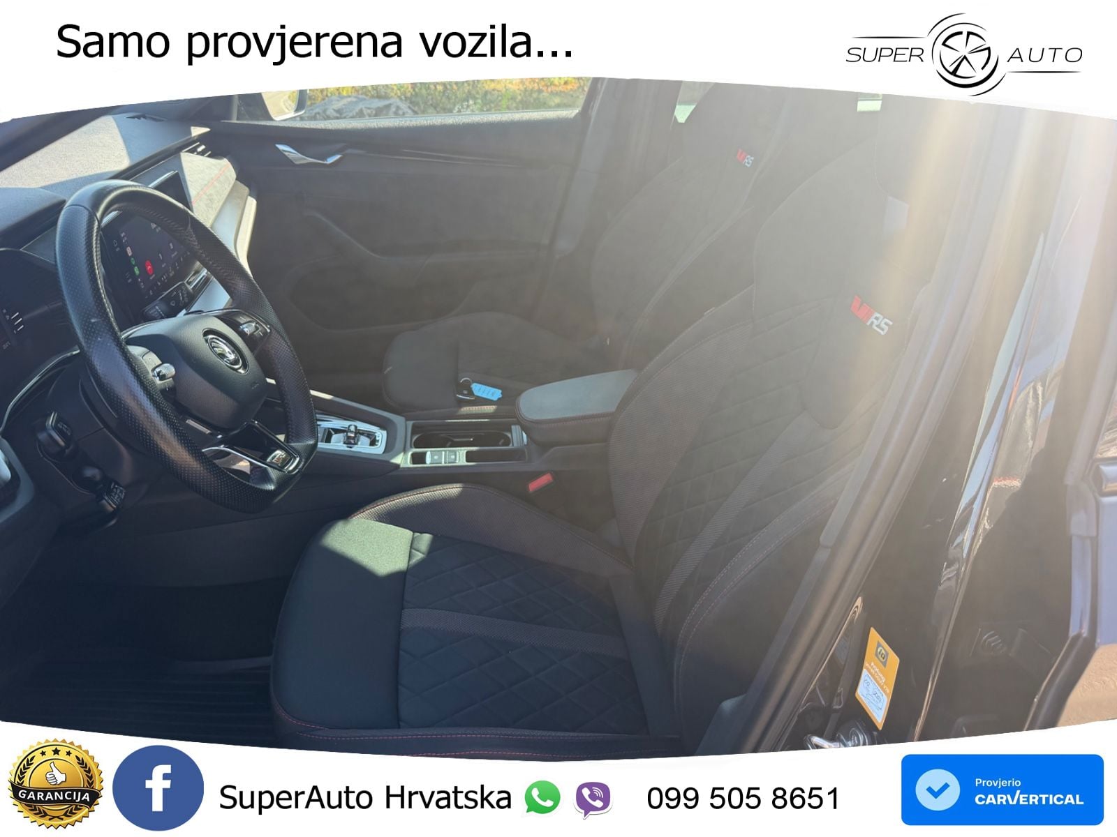 Škoda Octavia Combi RS 2.0 TDI (200 KS) DSG LED+GR SJED+ACC
