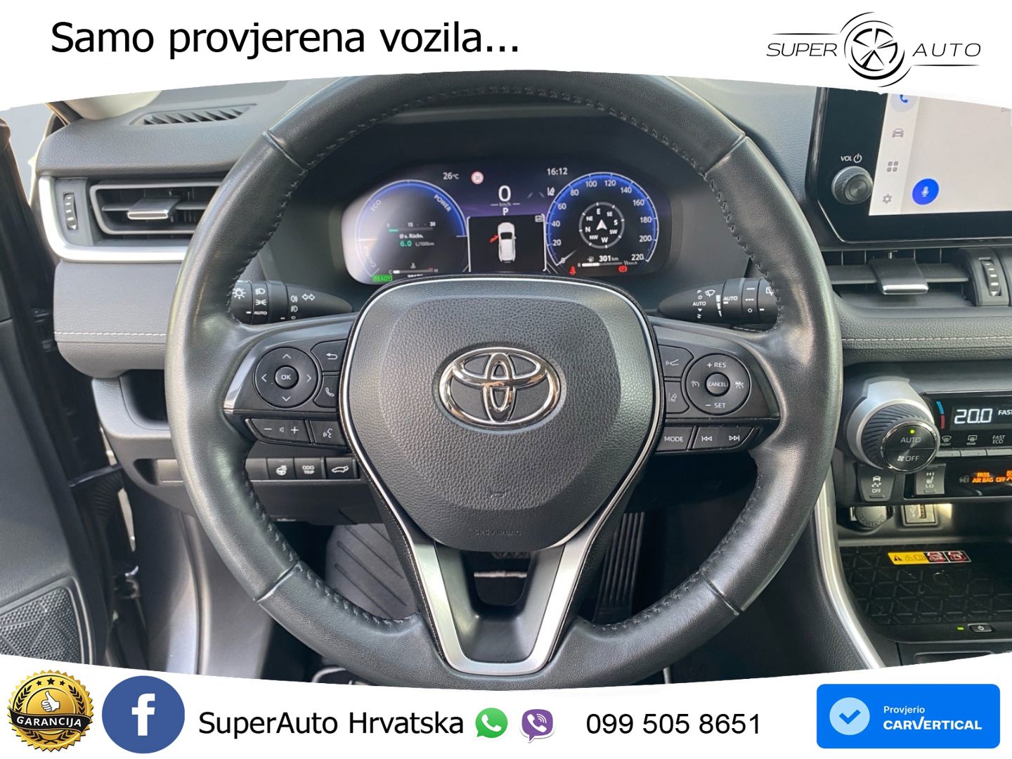 Toyota RAV4 2.5 (218 KS) Hybrid eCVT LED+GR SJED+ACC
