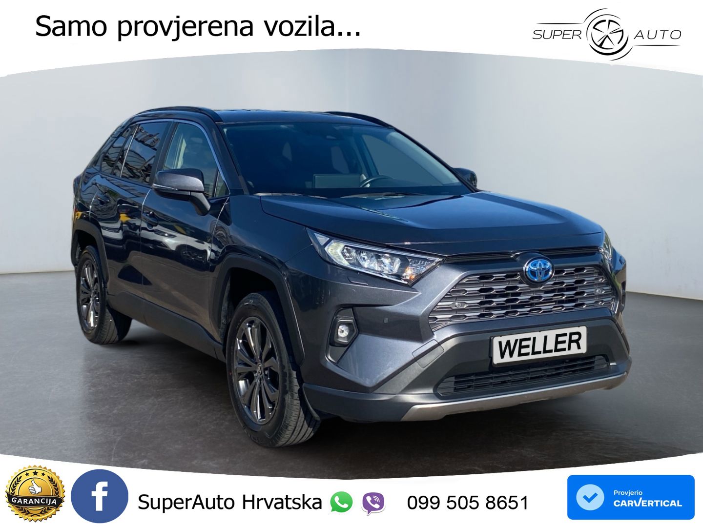 Toyota RAV4 2.5 (218 KS) Hybrid eCVT LED+GR SJED+ACC