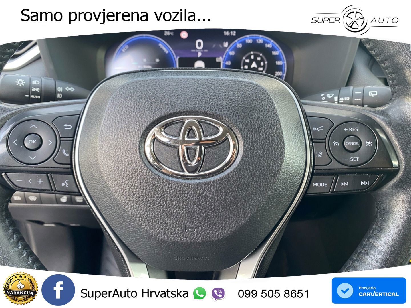 Toyota RAV4 2.5 (218 KS) Hybrid eCVT LED+GR SJED+ACC