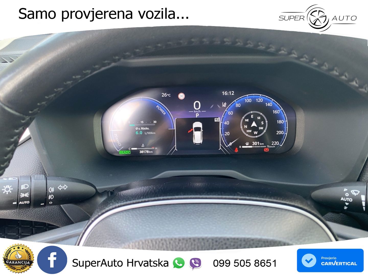 Toyota RAV4 2.5 (218 KS) Hybrid eCVT LED+GR SJED+ACC