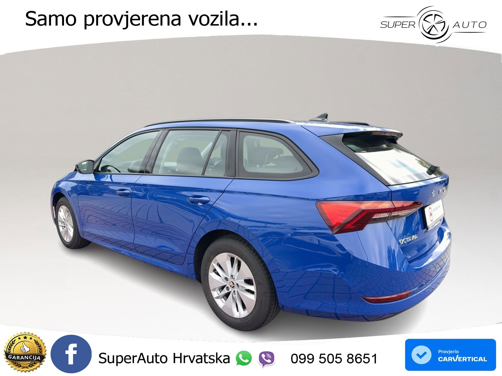 Škoda Octavia Combi 1.5 TSI (150 KS) LED+ACC