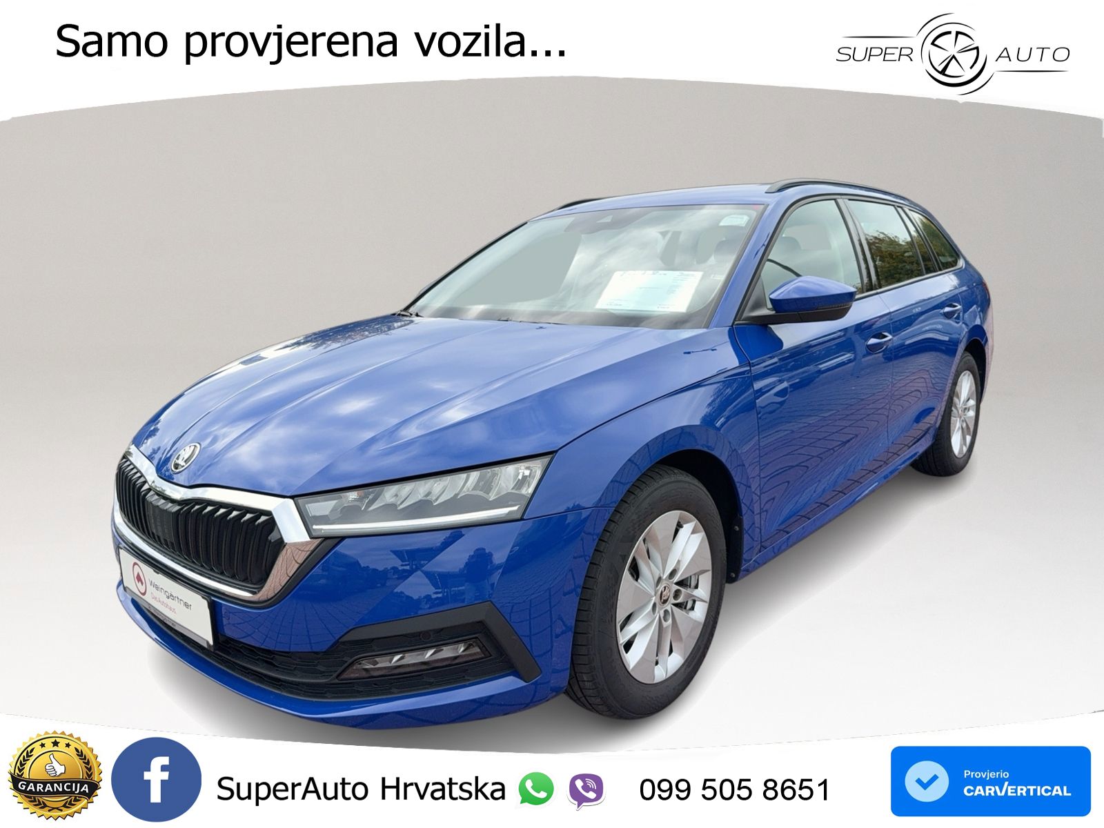 Škoda Octavia Combi 1.5 TSI (150 KS) LED+ACC