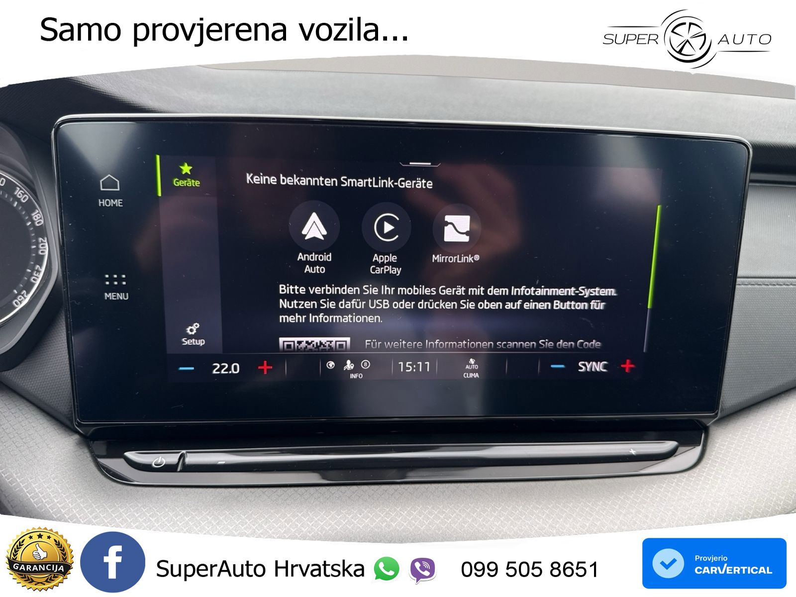 Škoda Octavia Combi 1.5 TSI (150 KS) LED+ACC
