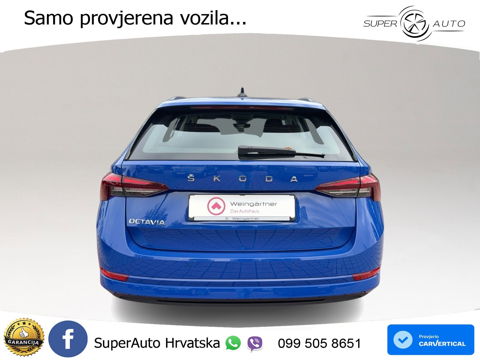 Škoda Octavia Combi 1.5 TSI (150 KS) LED+ACC