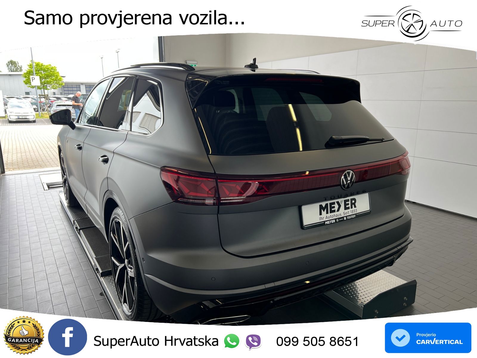 Volkswagen Touareg 3.0 V6 TDI (286 KS) 4MOTION Tiptronic ZRAČNI+ACC+GR SJED+KAM+PANO