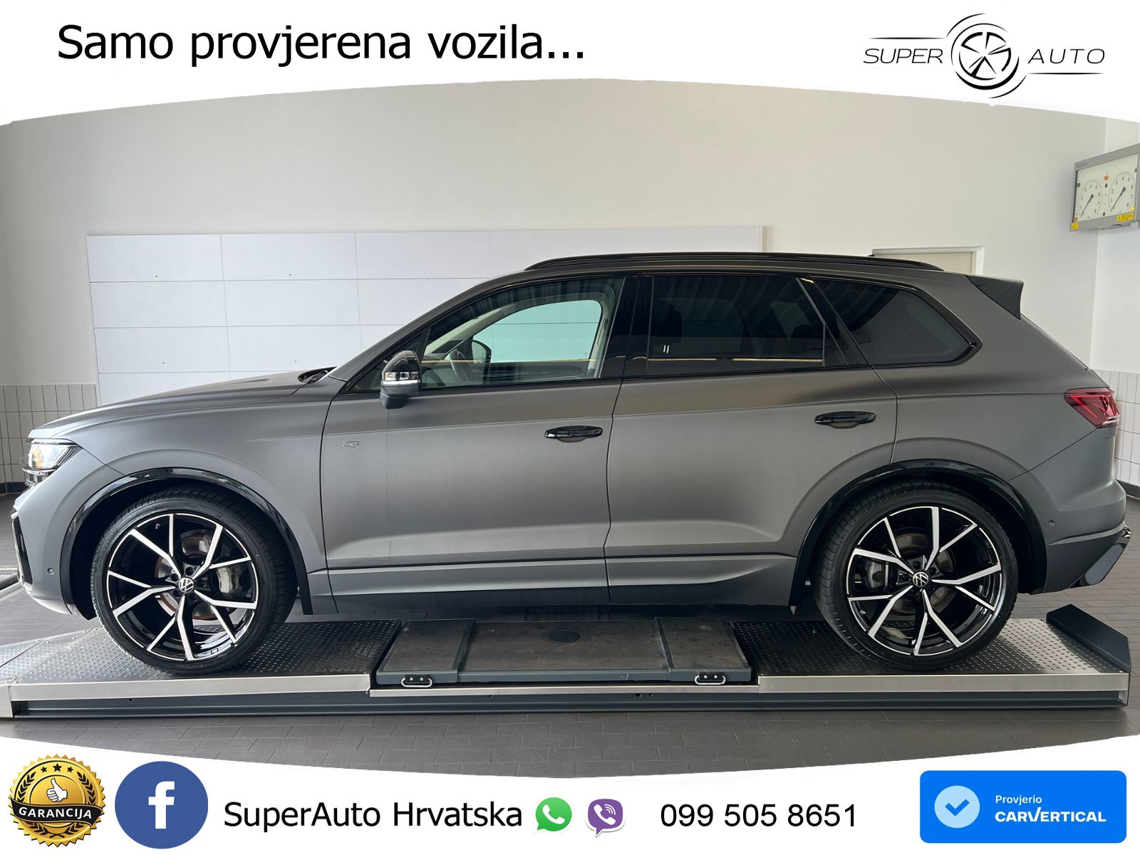 Volkswagen Touareg 3.0 V6 TDI (286 KS) 4MOTION Tiptronic ZRAČNI+ACC+GR SJED+KAM+PANO