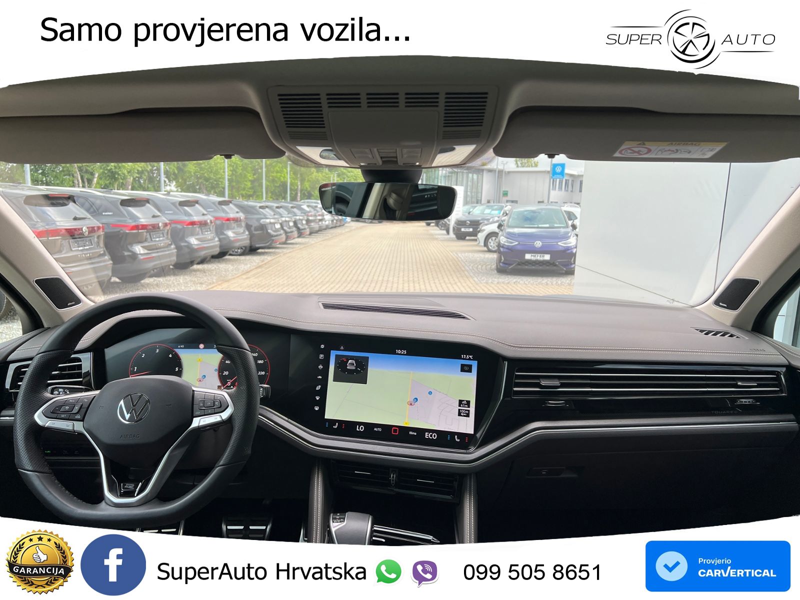 Volkswagen Touareg 3.0 V6 TDI (286 KS) 4MOTION Tiptronic ZRAČNI+ACC+GR SJED+KAM+PANO