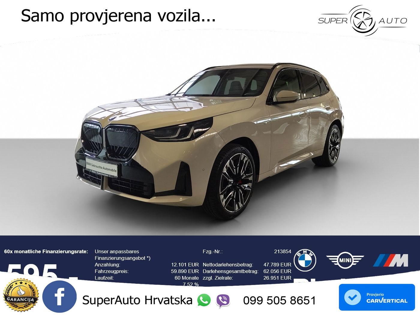 BMW X3 40d xDrive Steptronic M Sport LED+GR SJED+ACC