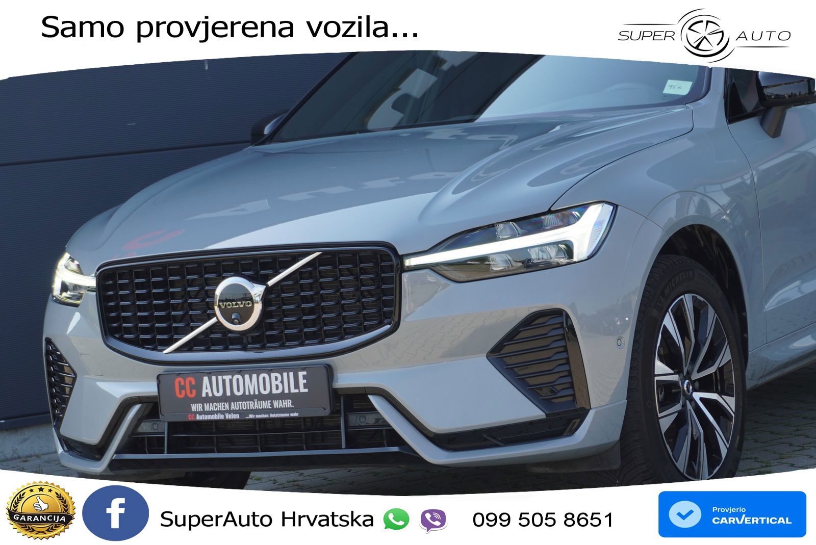 Volvo XC60 B5 Benzin AWD Geartronic LED+GR SJED+ACC