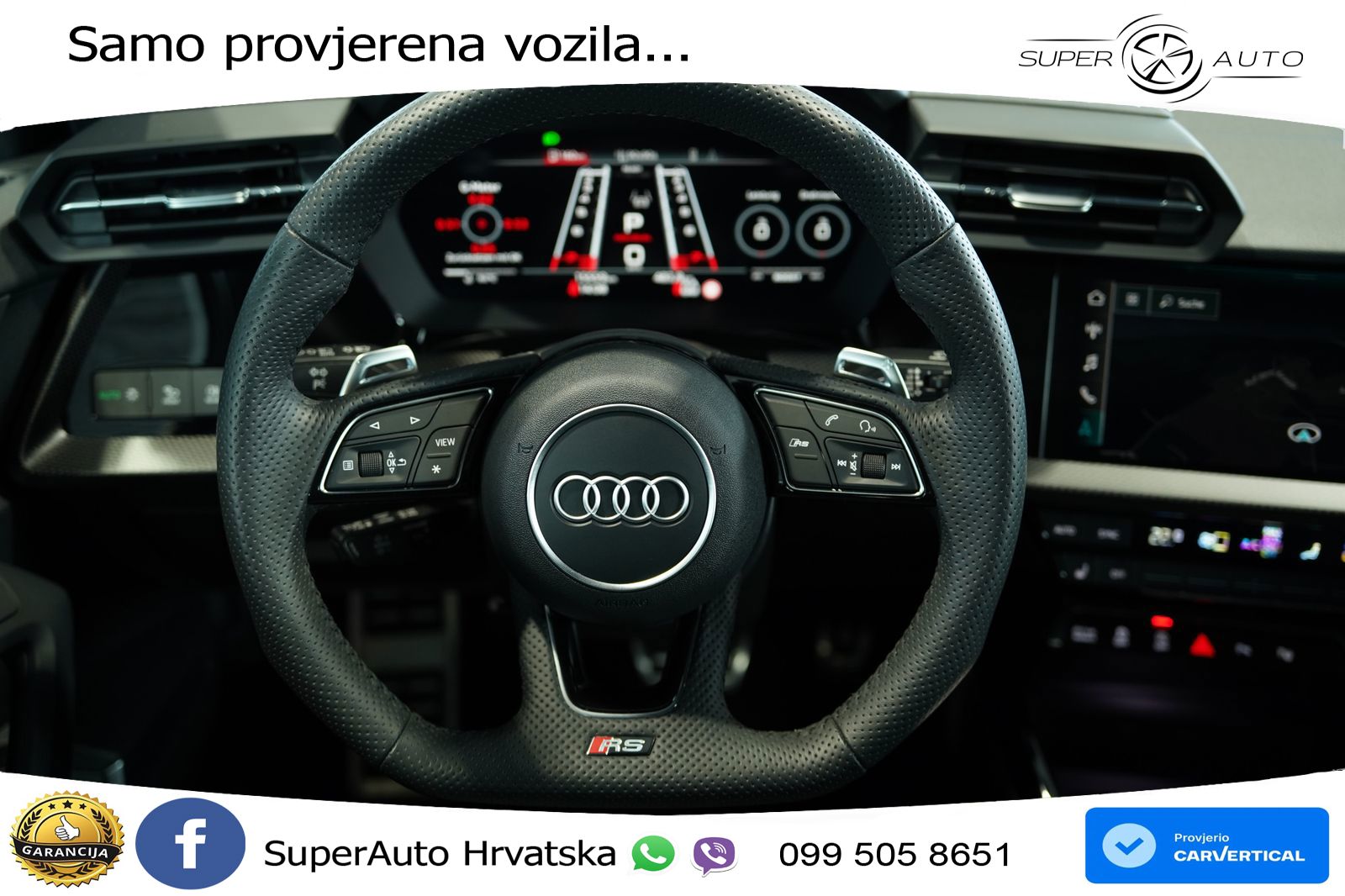 Audi RS3 Sedan 2.5 TFSI (400 KS) quattro S tronic MATRIX+GR SJED+KAM