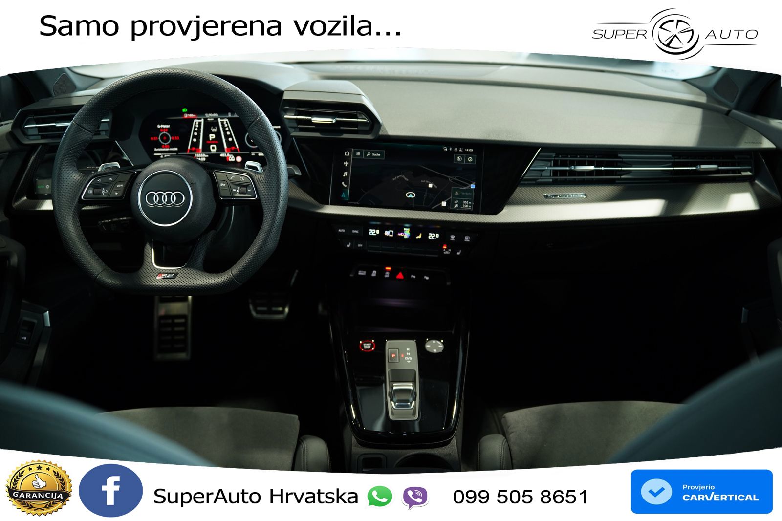 Audi RS3 Sedan 2.5 TFSI (400 KS) quattro S tronic MATRIX+GR SJED+KAM