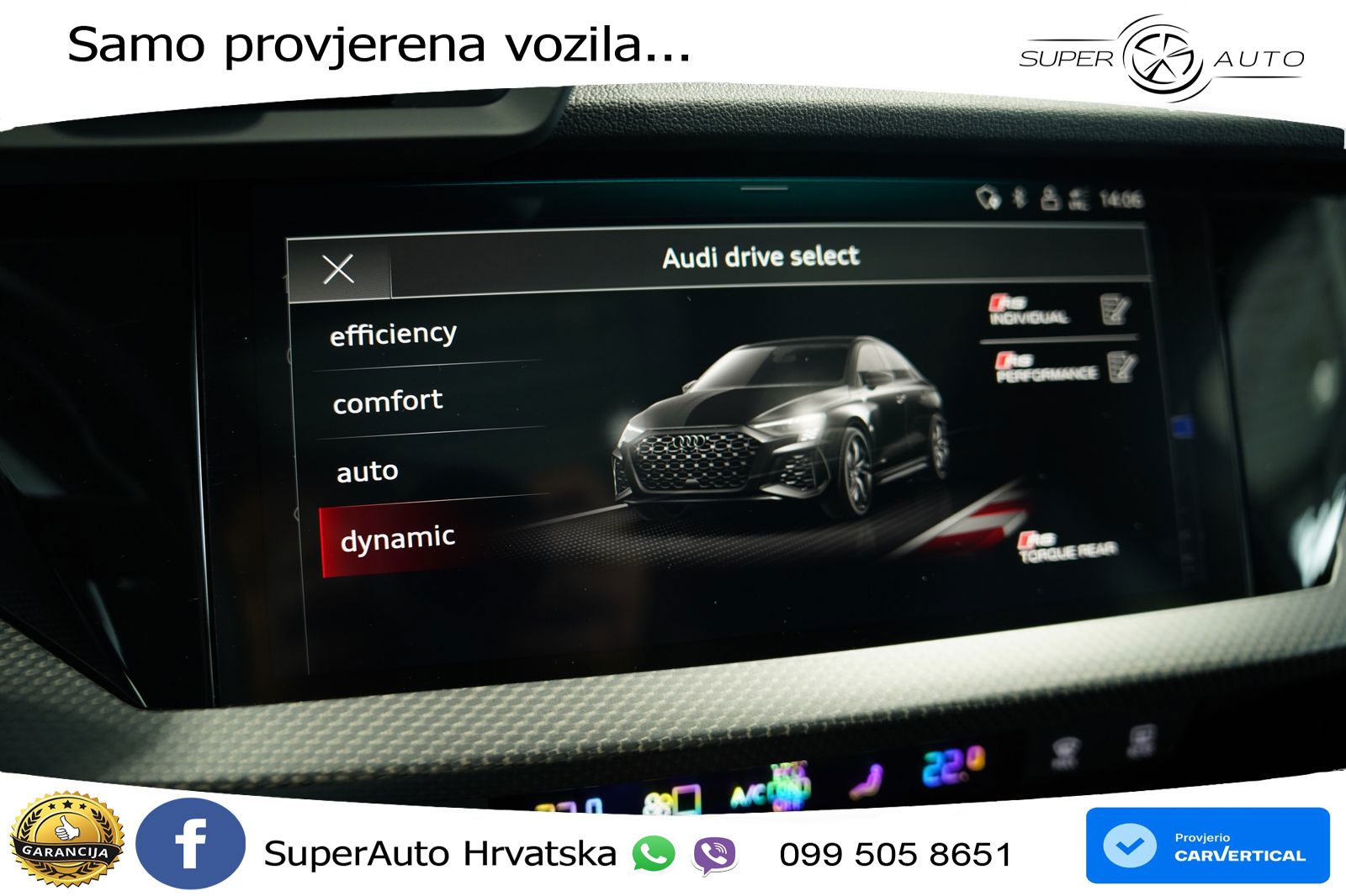 Audi RS3 Sedan 2.5 TFSI (400 KS) quattro S tronic MATRIX+GR SJED+KAM