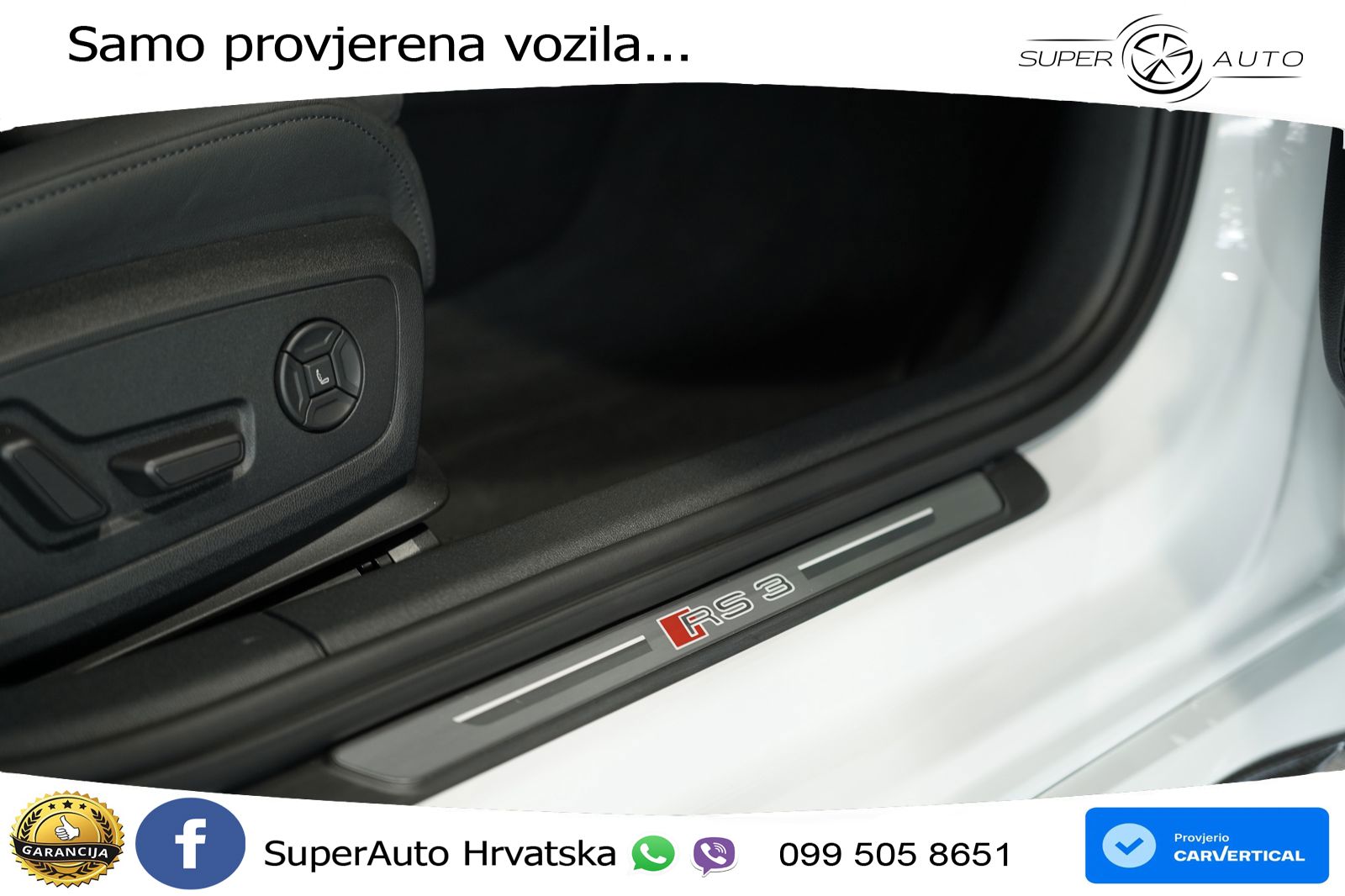 Audi RS3 Sedan 2.5 TFSI (400 KS) quattro S tronic MATRIX+GR SJED+KAM