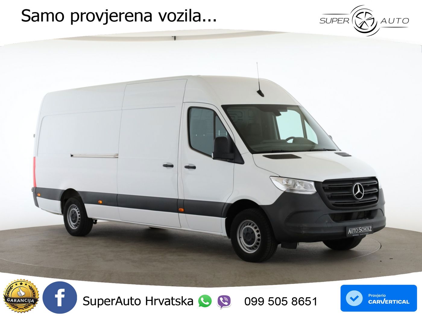 Mercedes-Benz Sprinter 315 CDI Kasten L3/H2 HOLZB.+MBUX+KAMERA 150 KS