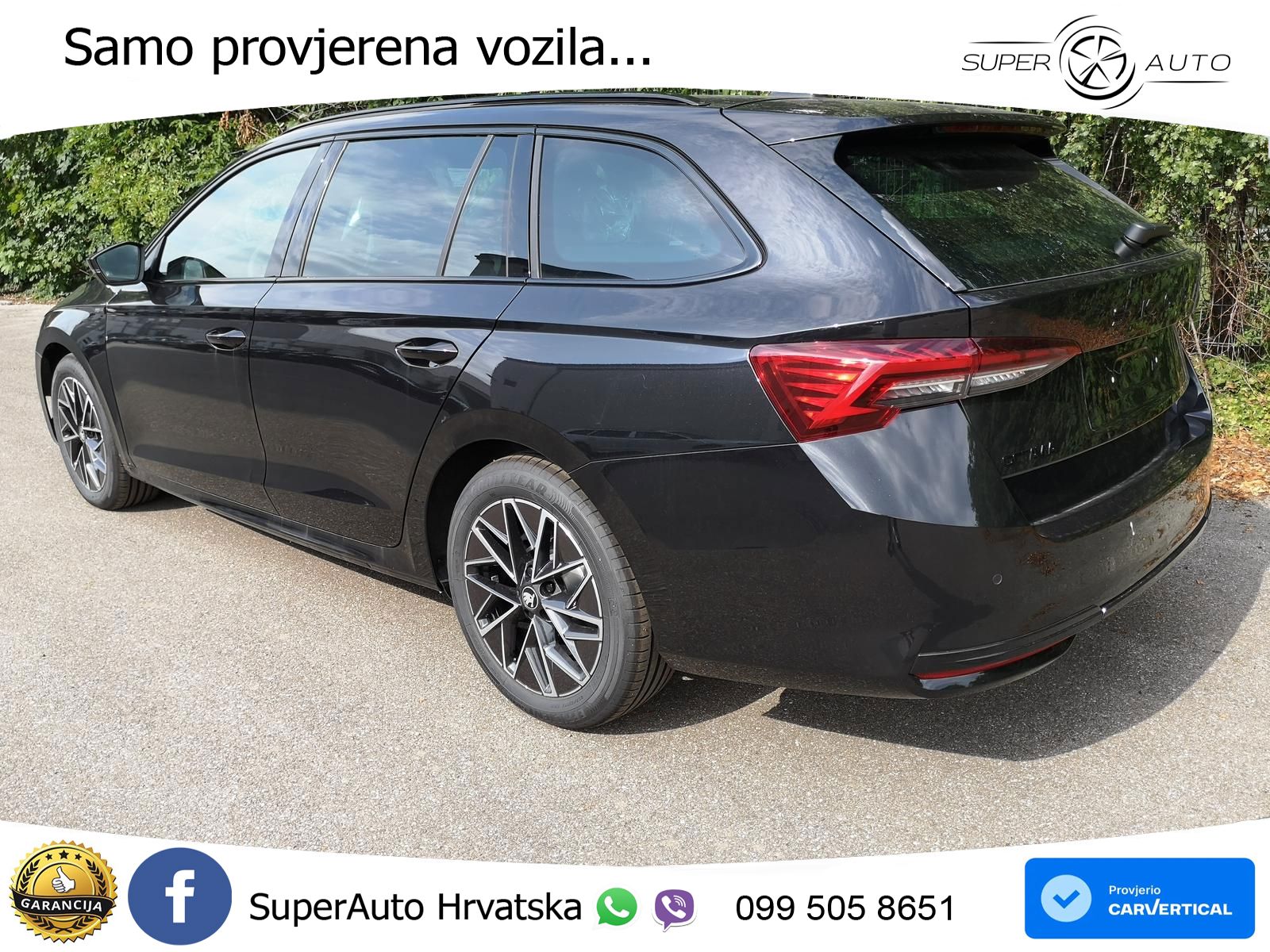 Škoda Octavia Combi 2.0 TDI (150 KS) DSG SportLine LED+GR SJED+ACC