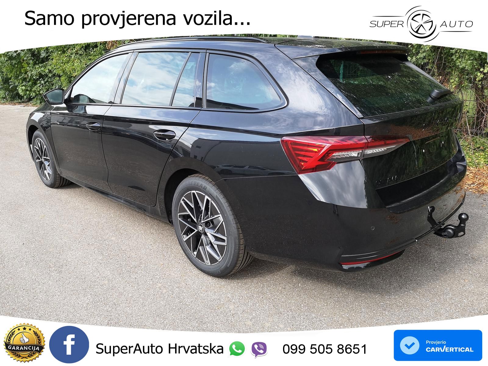 Škoda Octavia Combi 2.0 TDI (150 KS) DSG SportLine LED+GR SJED+ACC