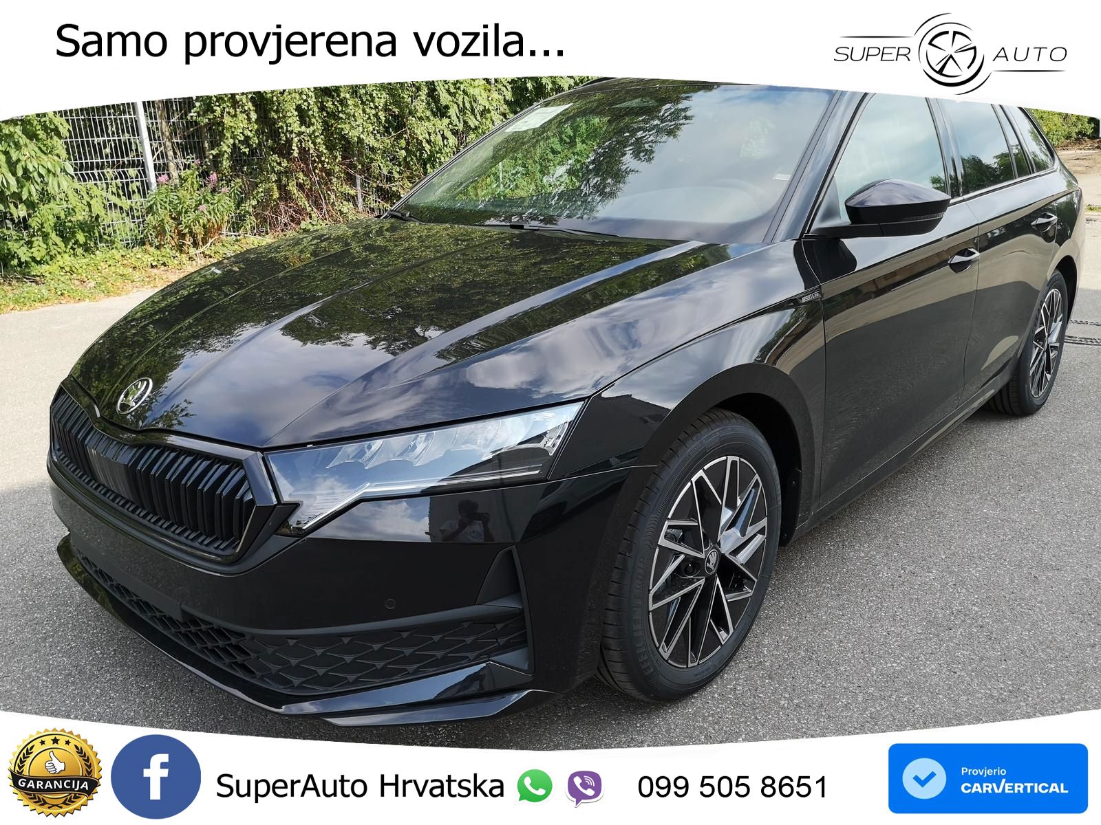 Škoda Octavia Combi 2.0 TDI (150 KS) DSG SportLine LED+GR SJED+ACC