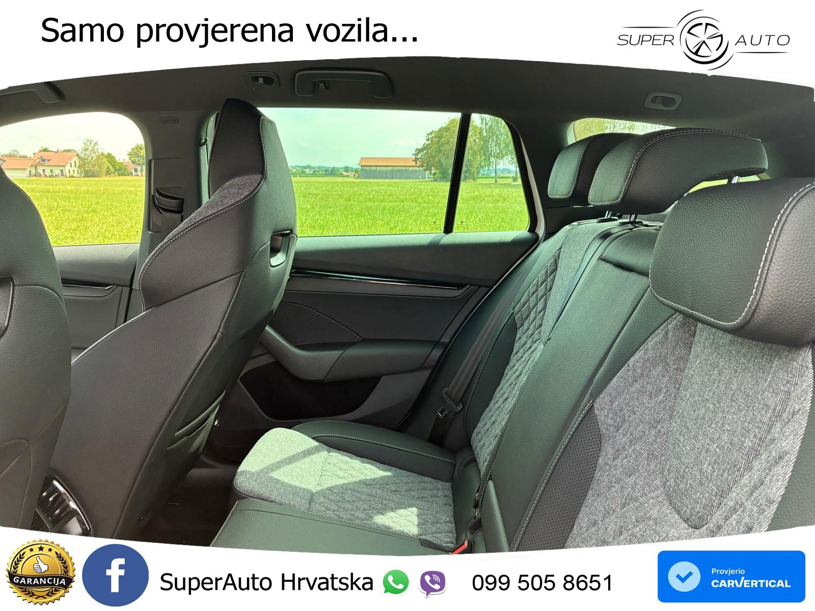Škoda Octavia Combi 2.0 TDI (150 KS) DSG SportLine LED+GR SJED+ACC