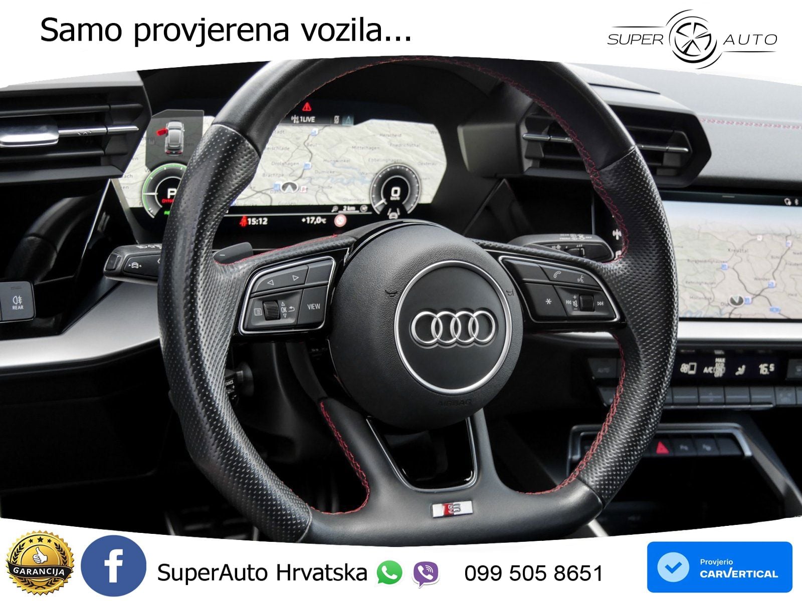 Audi A3 45 TFSIe (245 KS) S tronic S line MATRIX+GR SJED+KAM