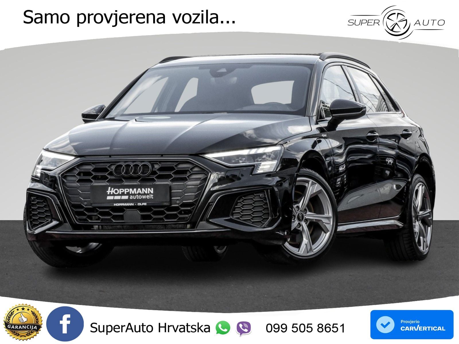Audi A3 45 TFSIe (245 KS) S tronic S line MATRIX+GR SJED+KAM