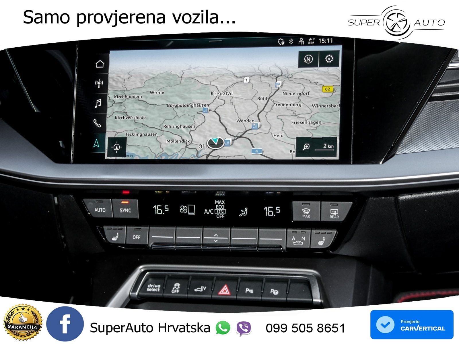 Audi A3 45 TFSIe (245 KS) S tronic S line MATRIX+GR SJED+KAM
