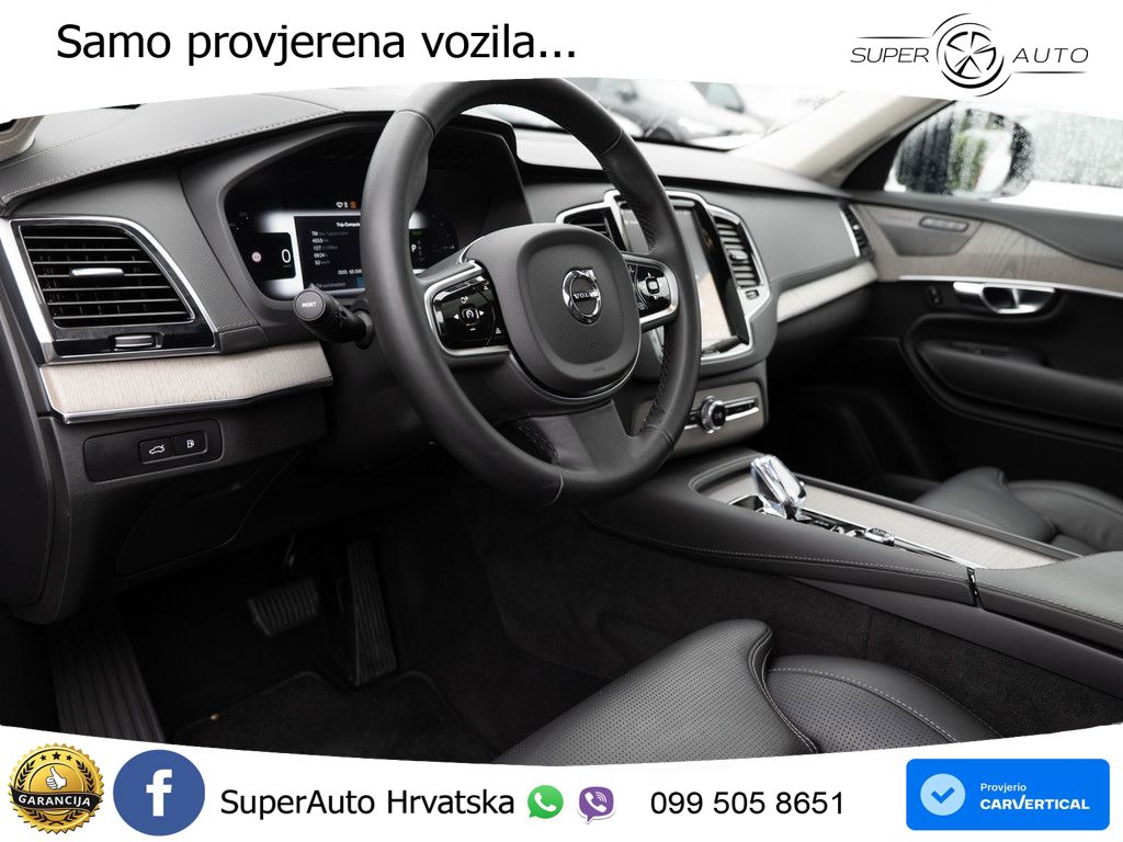 Volvo XC90 2.0 T8 AWD Automatic ZRAČNI+ACC+GR SJED+KAM+PANO
