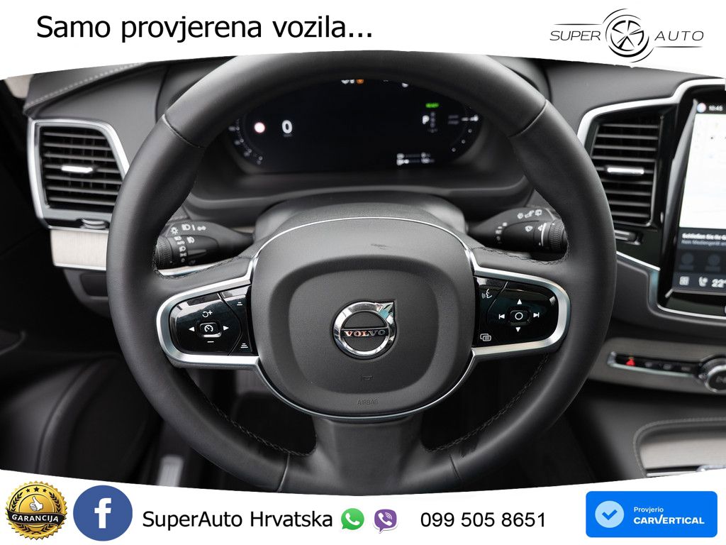 Volvo XC90 2.0 T8 AWD Automatic ZRAČNI+ACC+GR SJED+KAM+PANO