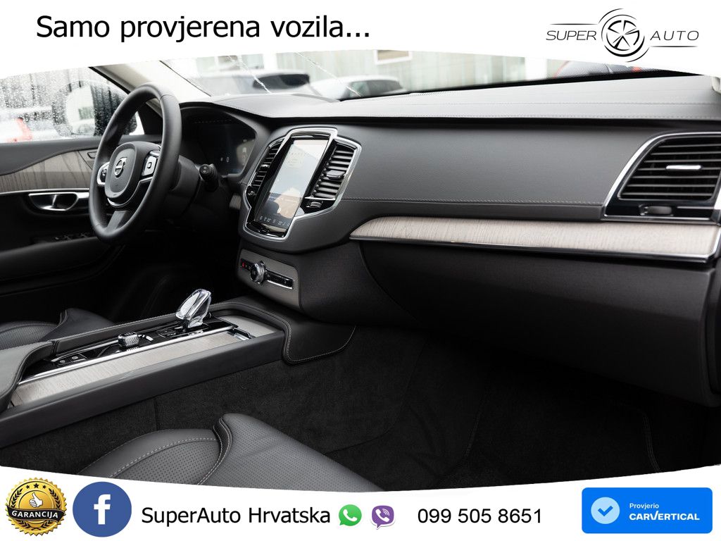 Volvo XC90 2.0 T8 AWD Automatic ZRAČNI+ACC+GR SJED+KAM+PANO