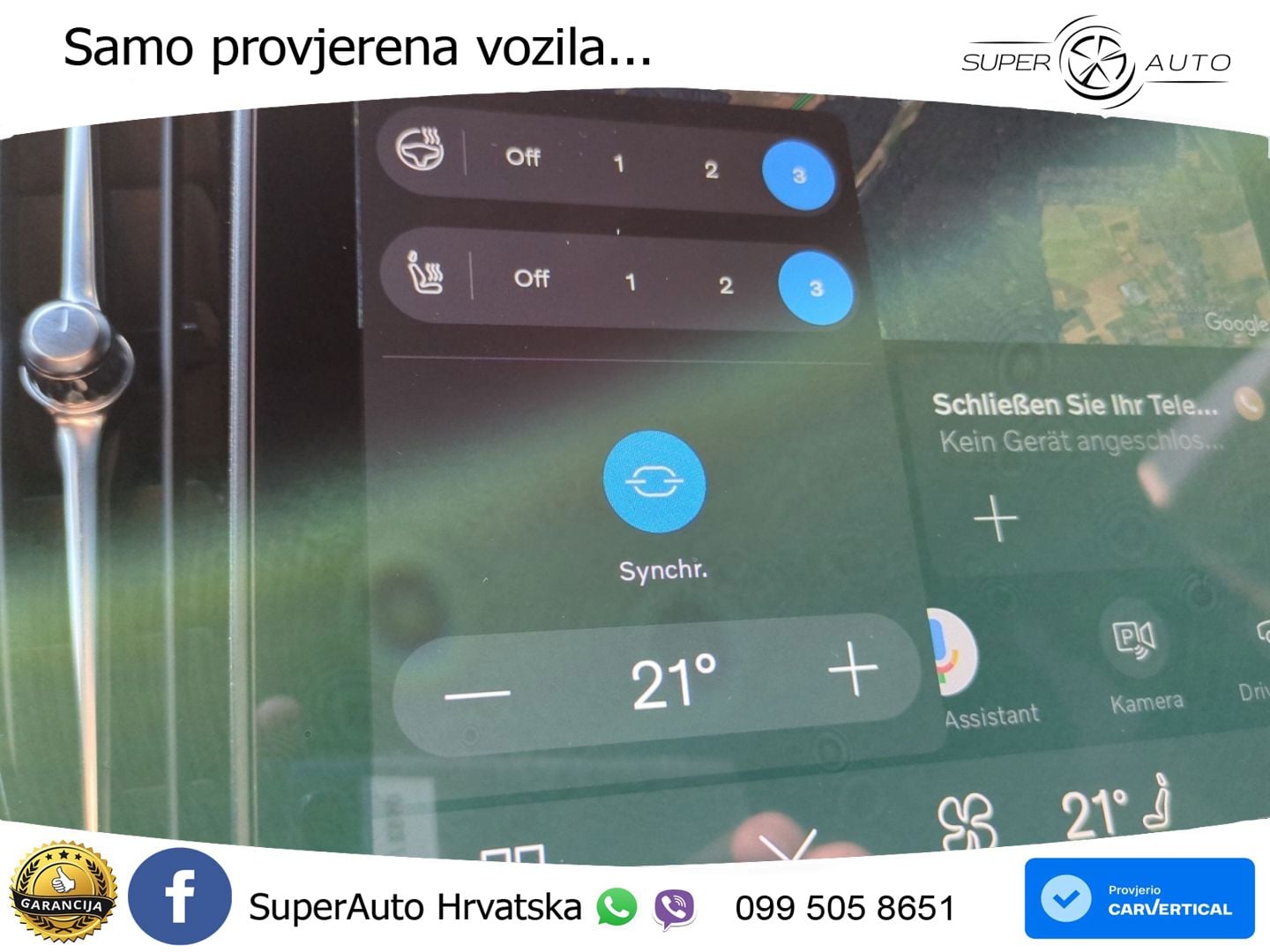 Volvo XC60 B5 Benzin AWD Geartronic ZRAČNI+ACC+GR SJED+KAM+PANO