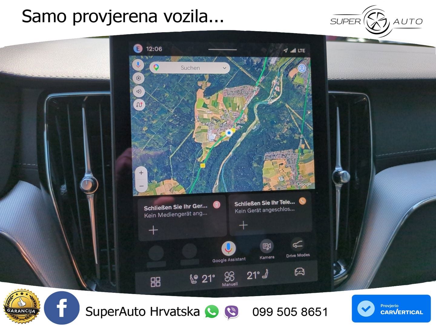 Volvo XC60 B5 Benzin AWD Geartronic ZRAČNI+ACC+GR SJED+KAM+PANO
