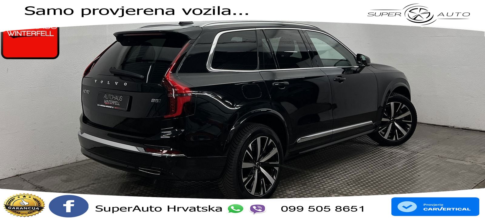 Volvo XC90 2.0 B5 AWD Automatic MATRIX+GR SJED+KAM