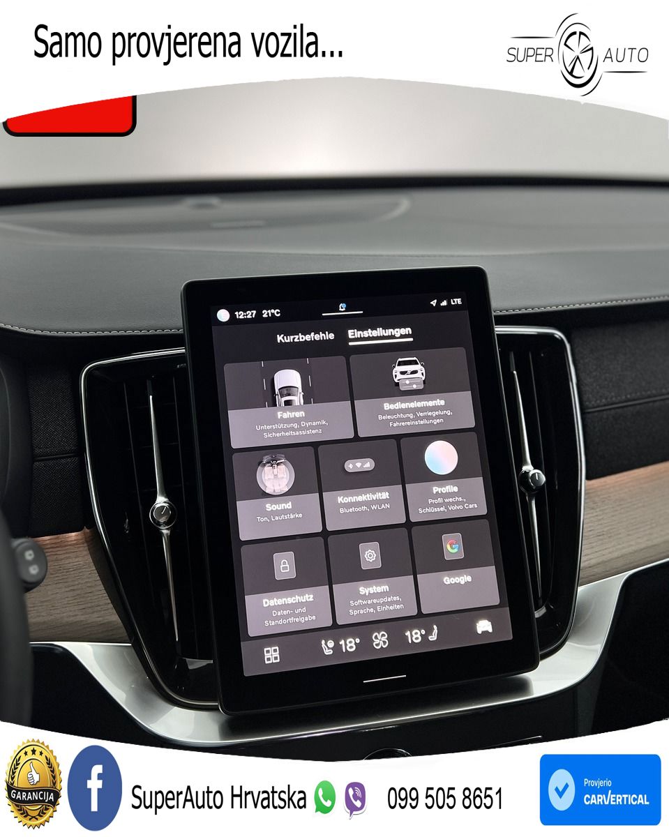 Volvo XC90 2.0 B5 AWD Automatic MATRIX+GR SJED+KAM