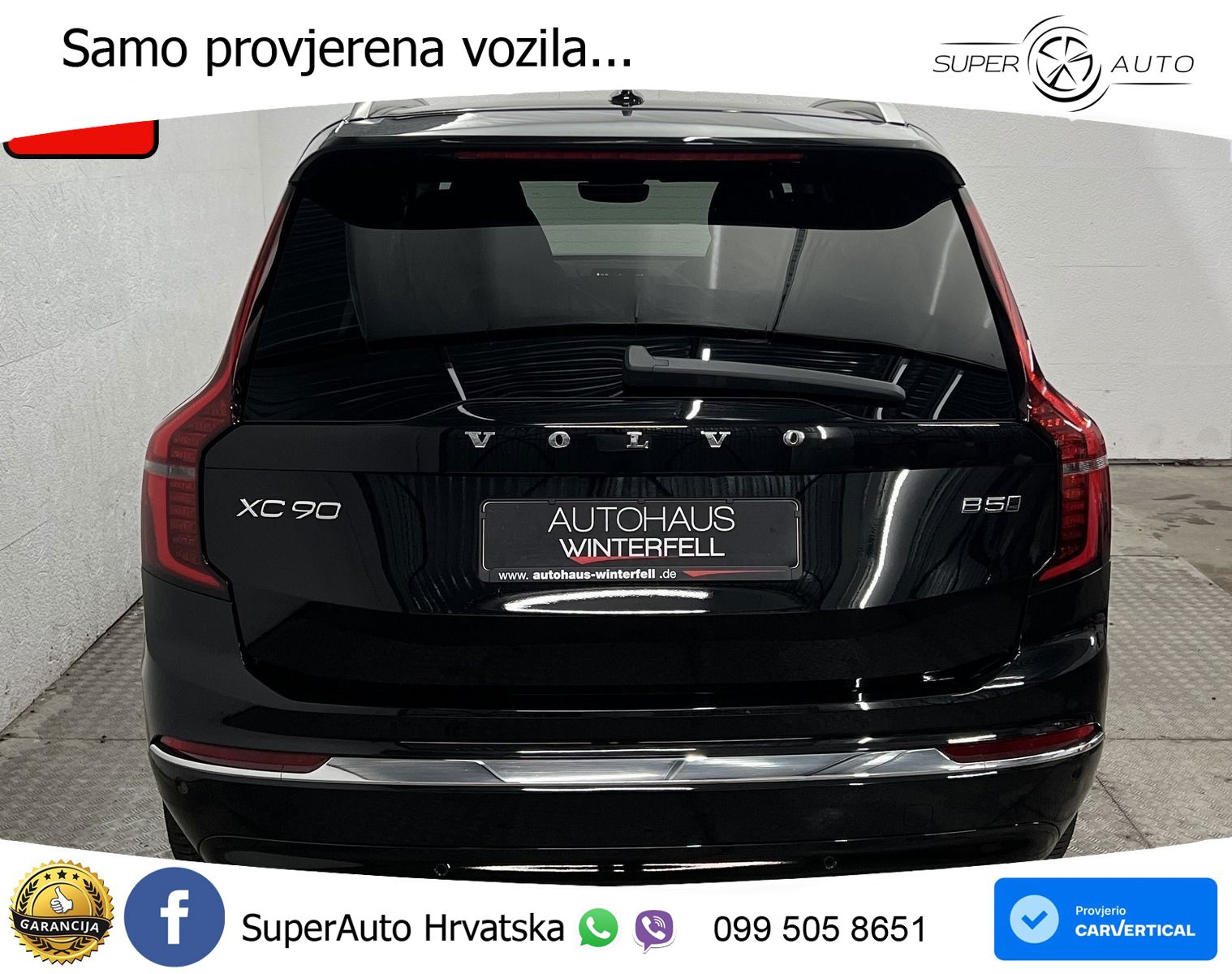 Volvo XC90 2.0 B5 AWD Automatic MATRIX+GR SJED+KAM
