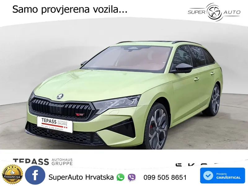 Škoda Octavia Combi RS 2.0 TSI (265 KS) DSG Lounge LED+GR SJED+ACC