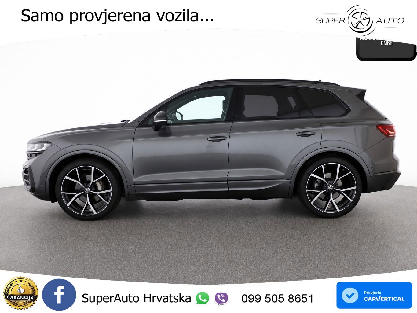 Volkswagen Touareg 3.0 V6 TDI (286 KS) 4MOTION Tiptronic ZRAČNI+ACC+GR SJED+KAM+PANO