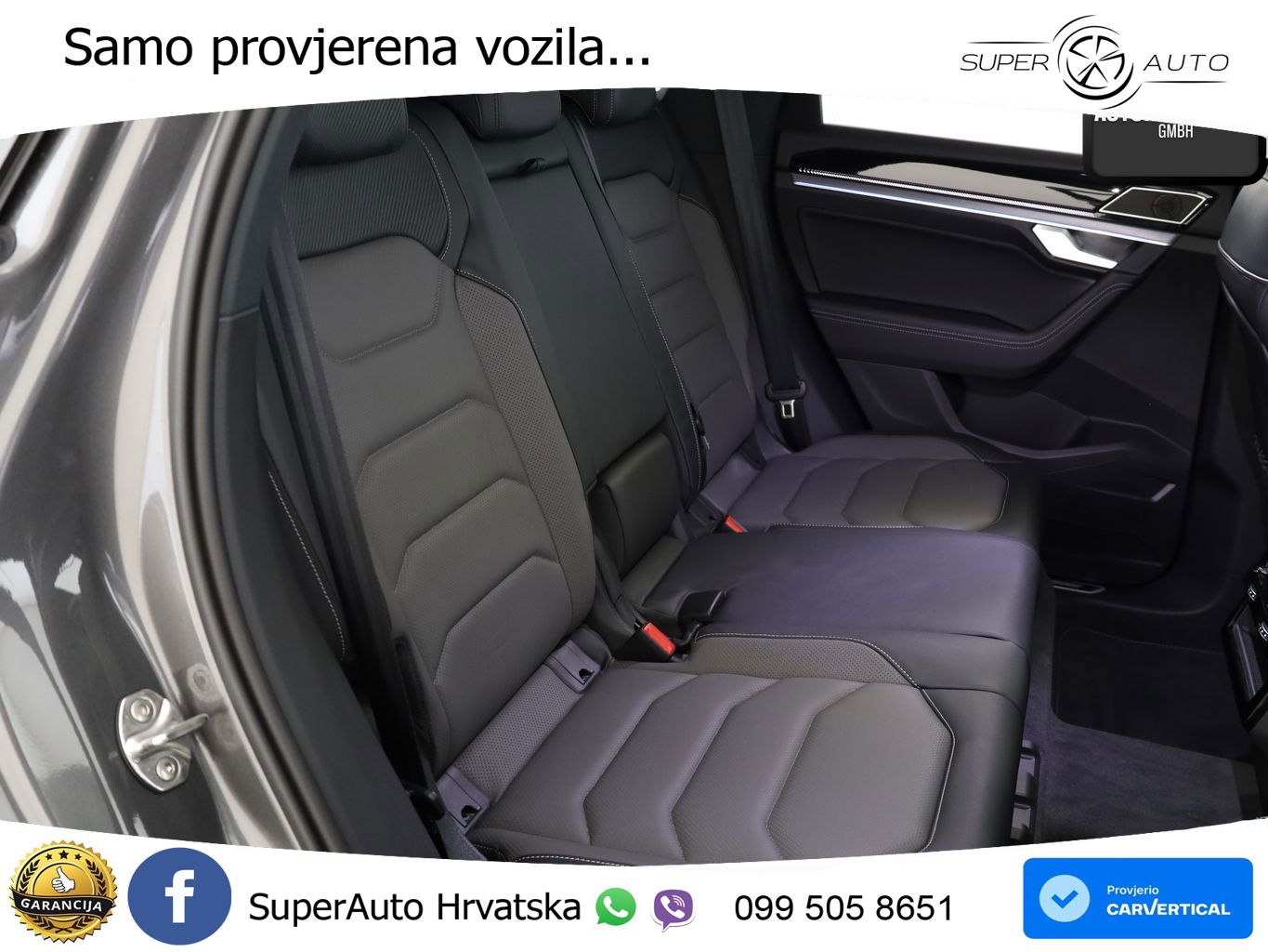 Volkswagen Touareg 3.0 V6 TDI (286 KS) 4MOTION Tiptronic ZRAČNI+ACC+GR SJED+KAM+PANO