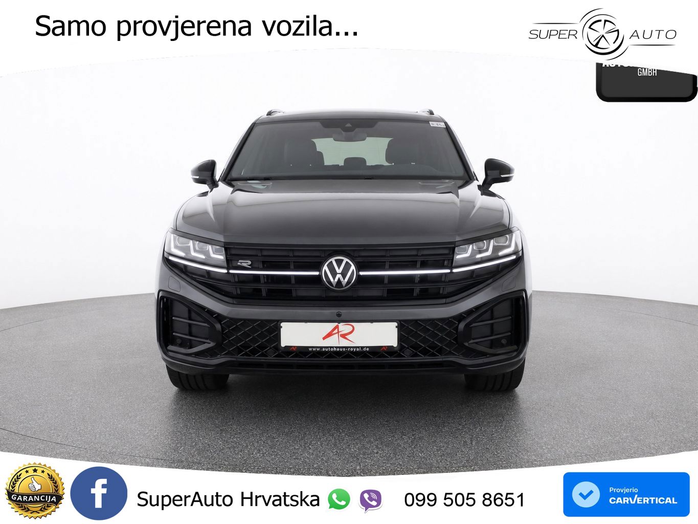 Volkswagen Touareg 3.0 V6 TDI (286 KS) 4MOTION Tiptronic ZRAČNI+ACC+GR SJED+KAM+PANO