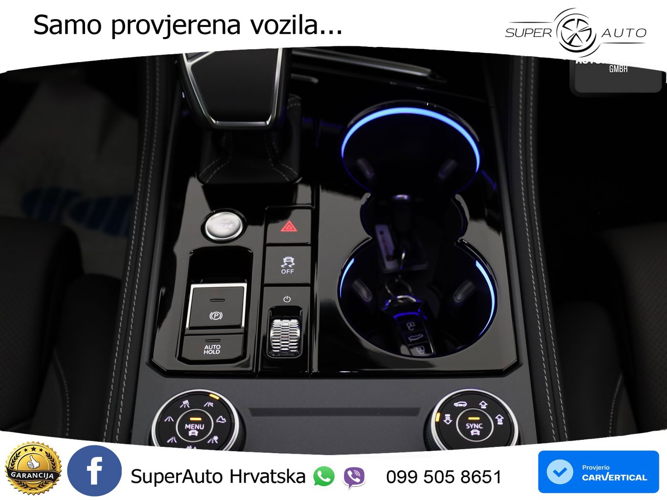 Volkswagen Touareg 3.0 V6 TDI (286 KS) 4MOTION Tiptronic ZRAČNI+ACC+GR SJED+KAM+PANO