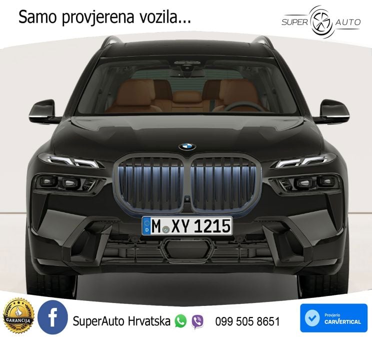 BMW X7 40d (352 KS) xDrive Steptronic M Sport ZRAČNI+ACC+GR SJED+KAM+PANO